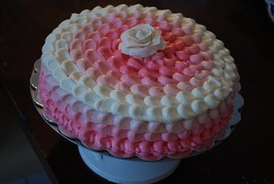 Ombre Petals - Cake by Alison