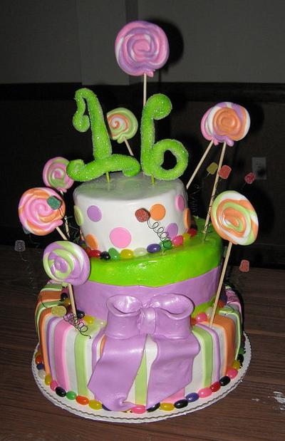 Candyland Cake - Cake by Barbara Walters