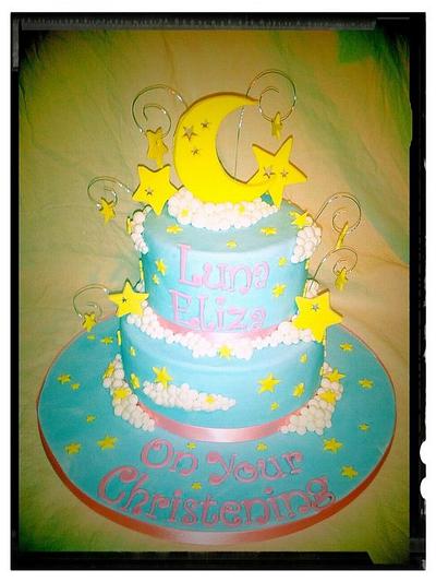 luna's christening - Cake by Brooke