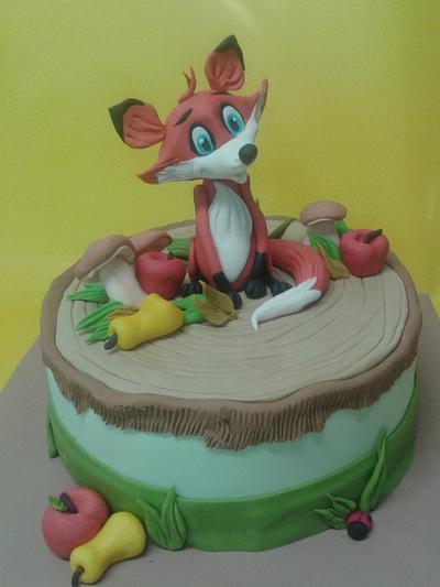 little fox  - Cake by Martina Bikovska 