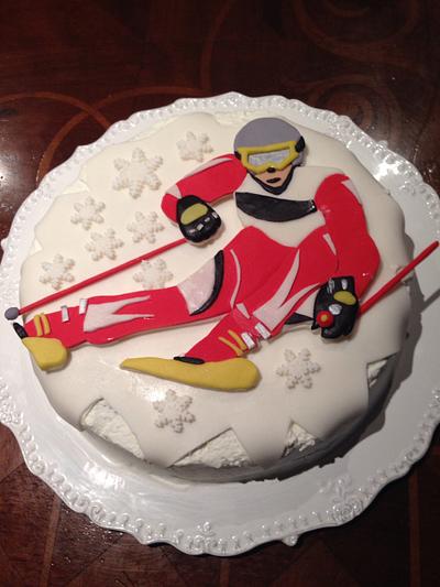Skier - Cake by Chaky