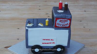 Hot Dog Cart Cake - Cake by Dax TastyBakes