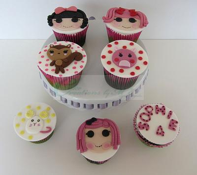 Lalaloopsy Cupcakes - Cake by Cake Creations by ME - Mayra Estrada