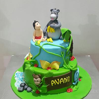 Baloo the Bear  - Cake by Urvi Zaveri 
