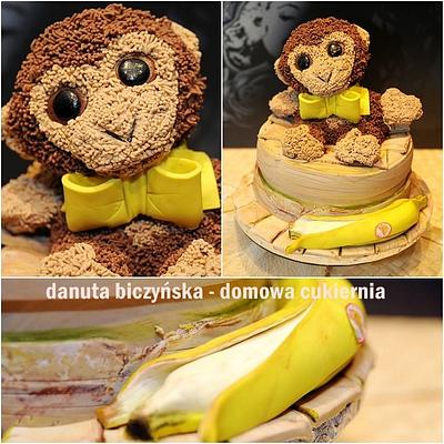 monkey - Cake by danadana2