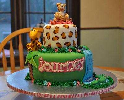 Girly Jungle - Cake by Mary