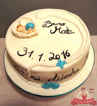 Traditional christening Cake - Cake by La torta di Denise