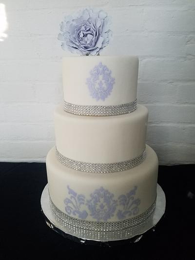 Lavender Wedding Cake - Cake by Molly Gearhart
