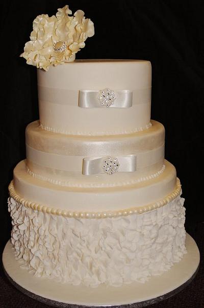 Ruffles and Bling! - Cake by Alessandra Wiliamson