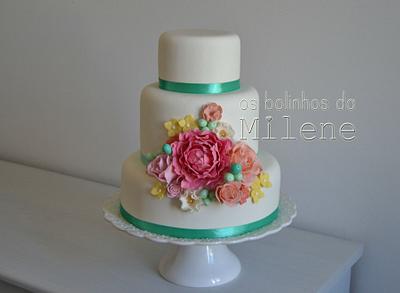 Romantic vintage - Cake by Milene Habib