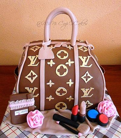 LV Bag Cake - Cake by Noni Wardani