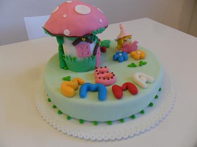 Mushroom's fairy cake - Cake by Clara
