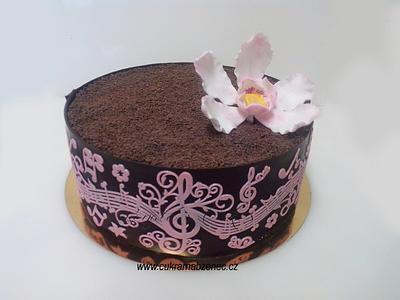 Musical chocolate cake - Cake by Renata 