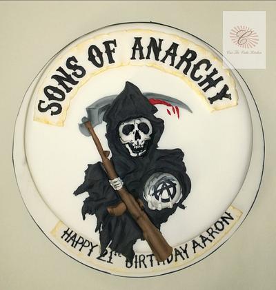 Sons of Anarchy Cake - Cake by Emma Lake - Cut The Cake Kitchen