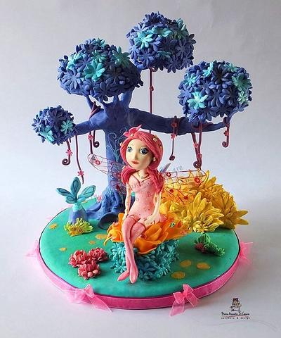 " Mia and me" - My cake for Cecilia - Cake by maria assunta di cesare