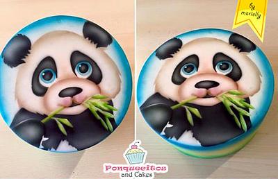 My little Panda - Cake by Marielly Parra