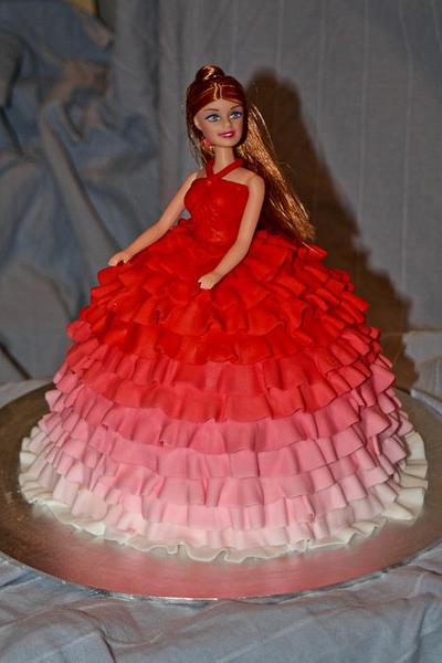 Barbie Cake - Cake by Eve