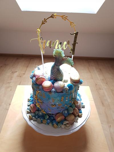 Swim little mermaid - Cake by DomiCakesArt