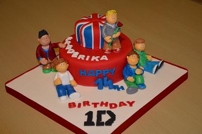 ONE DIRECTION cake - Cake by cipca