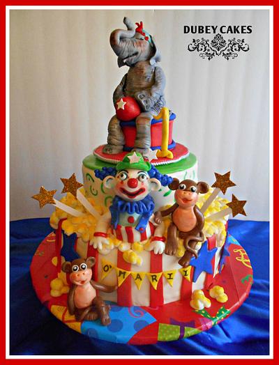 Day at the Circus  - Cake by Bethann Dubey