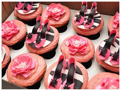 High heels cupcakes - Cake by Spring Bloom Cakes