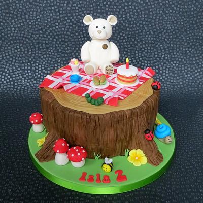 Teddy Bear's Picnic Cake - Cake by Pam 