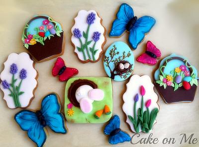 Spring cookies - Cake by Cake on Me
