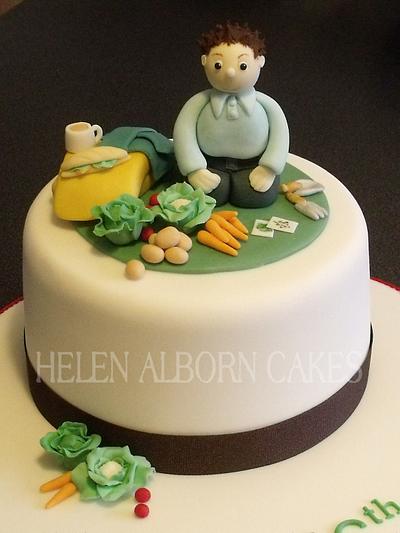 Gardening cake  - Cake by Helen Alborn  