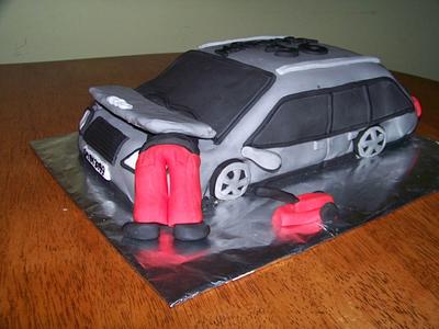 car cake - Cake by Agnieszka