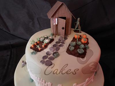 Garden Cake - Cake by RainbowCakes