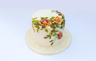 Materika roses - Cake by Claudia Prati