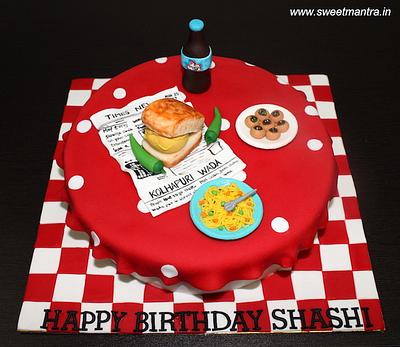 Food lover cake - Cake by Sweet Mantra Homemade Customized Cakes Pune
