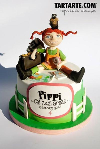 Pippi Longstocking / Pippi Calzaslargas / Pippi Långstrump - Cake by TARTARTE