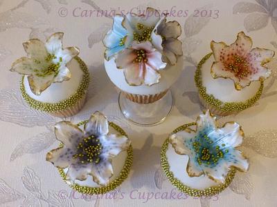 Rainbow Gardenia - Cake by Carina bentley