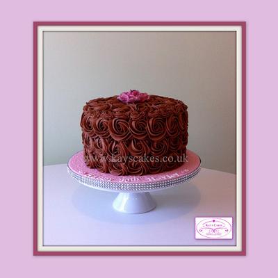 Dark Chocolate Fudge Cake - Cake by Kays Cakes
