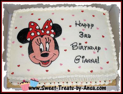 Minnie Mouse - Cake by Ansa