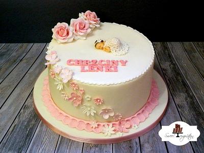 christening cake - Cake by Urszula Landowska