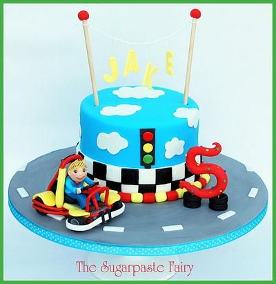 Go-Kart cake - Cake by The Sugarpaste Fairy