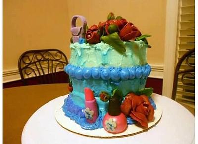 Girly cake - Cake by Tareli