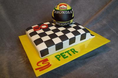 FOR A FAN OF AYRTON SENNA - Cake by Lucie