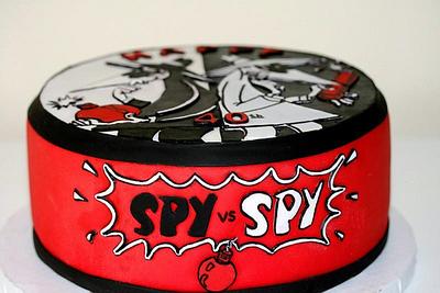 Spy vs. Spy - Cake by Random Acts of Sweetness
