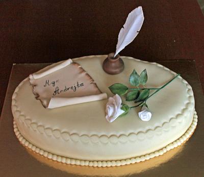 Graduation - Cake by Anka