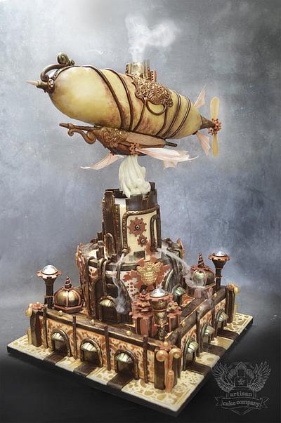 Steampunk Airship Cake - Cake by Liz Marek