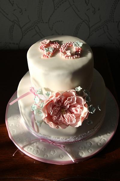 90 birthday cake - Cake by Jiřina Matějková