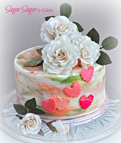 Valentine Cake - Cake by Sandra Smiley