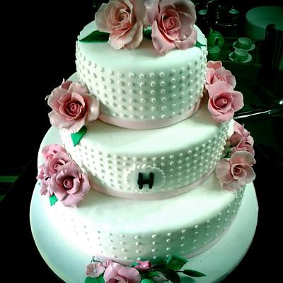rose - Cake by pink74