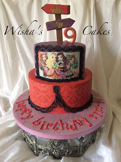 EVER AFTER HIGH - Cake by wisha's cakes