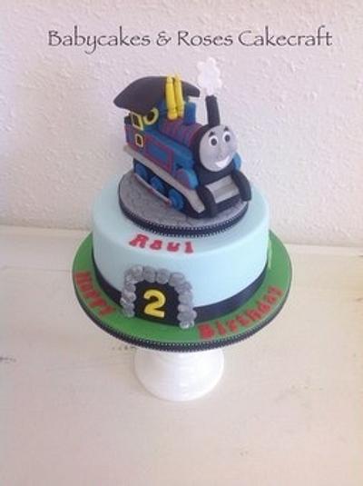 Thomas The Tank Engine Cake - Cake by Babycakes & Roses Cakecraft
