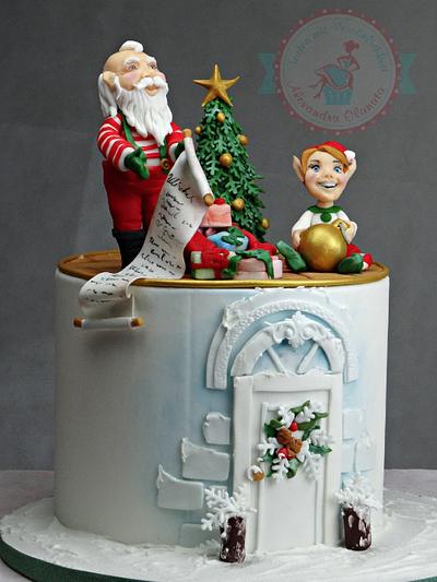 Santa Claus  - Cake by Olanuta Alexandra