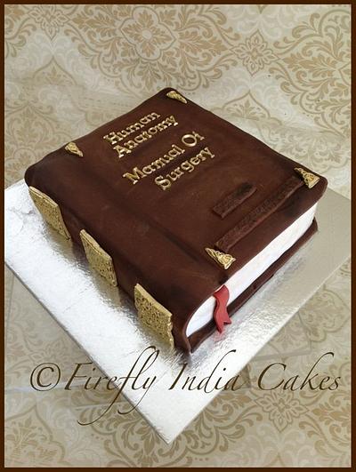 Book for a Surgeon. - Cake by Firefly India by Pavani Kaur